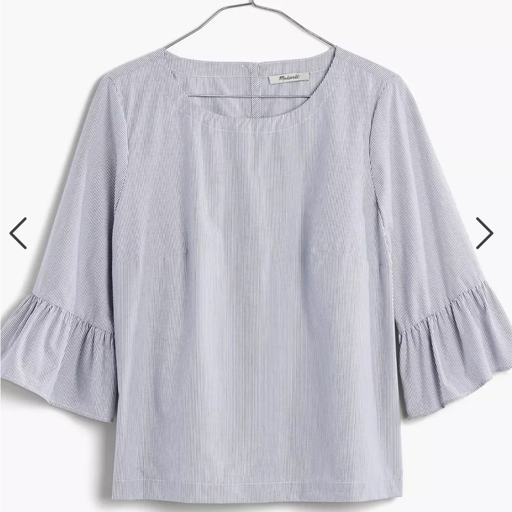 Madewell bell sleeve blouse